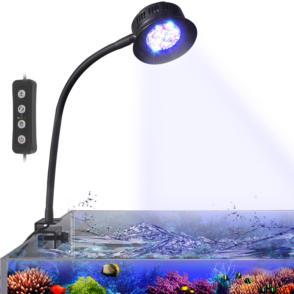 Marine Aquarium Timing - Lumière de récif LED pour aquarium,
