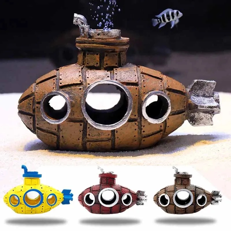 Aquarium Innovative Marine - Ornements sous-marins en résine pour aquarium,