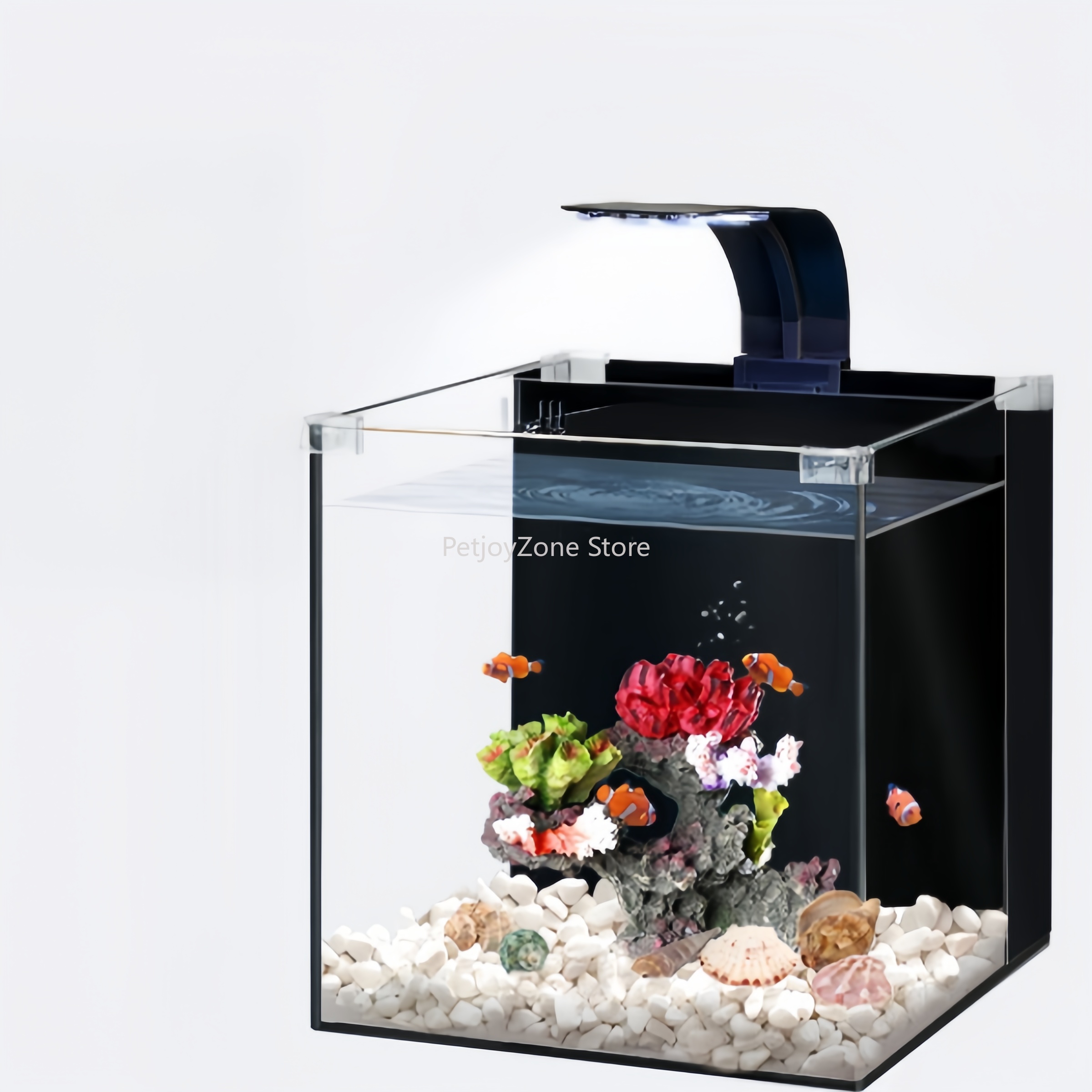 Aquarium Marine Salt - Aquarium miniature de luxe en verre