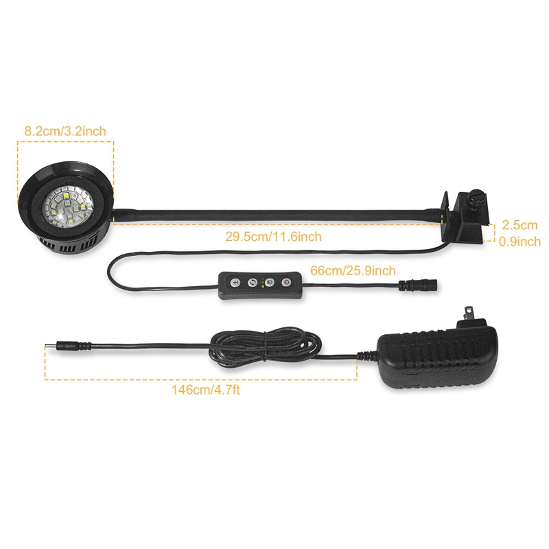 30W Aquarium LED récif lumière - Marine Aquarium Timing avis et prix
