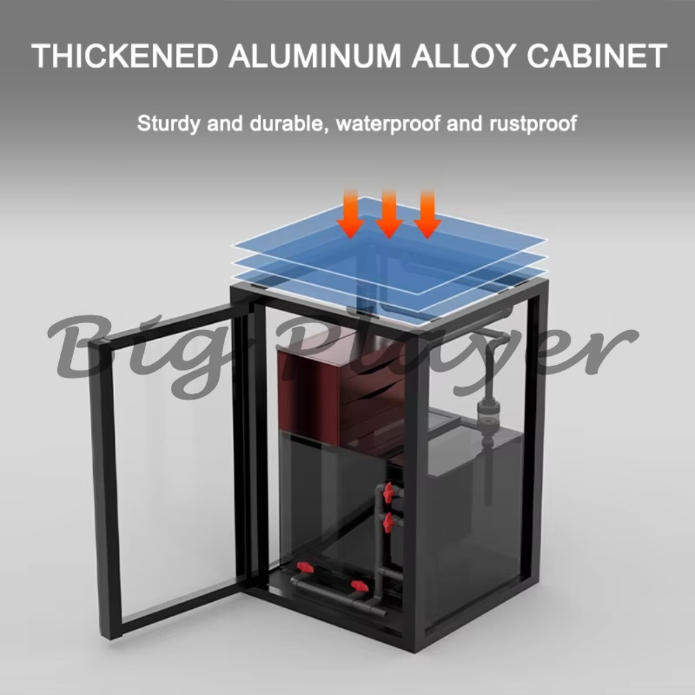 Mini aquarium en verre pour po - Aquarium Marine Salt avis et prix