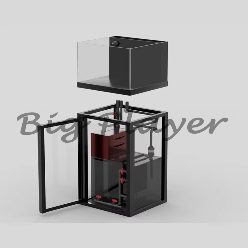 Mini aquarium en verre pour po - Aquarium Marine Salt avis et prix
