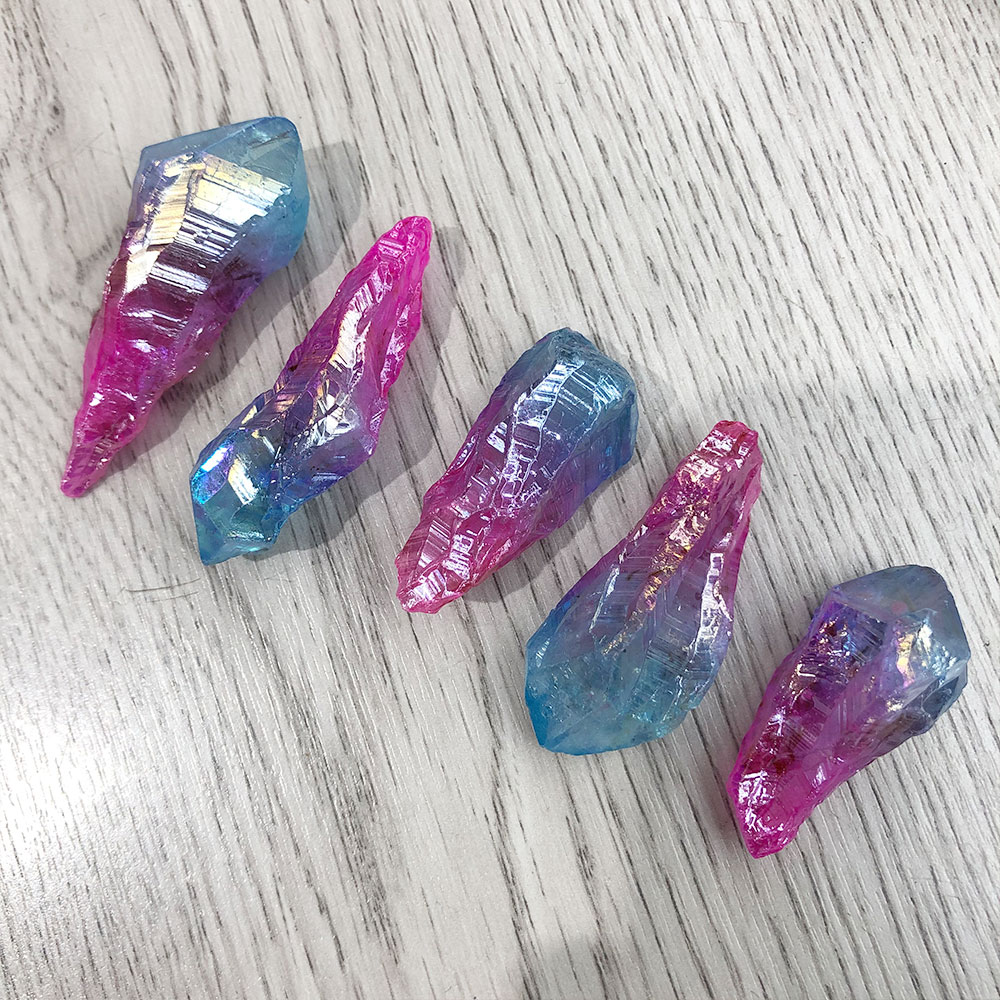 Cristaux de pointe rose et ble - Aquarium Innovative Marine avis et prix