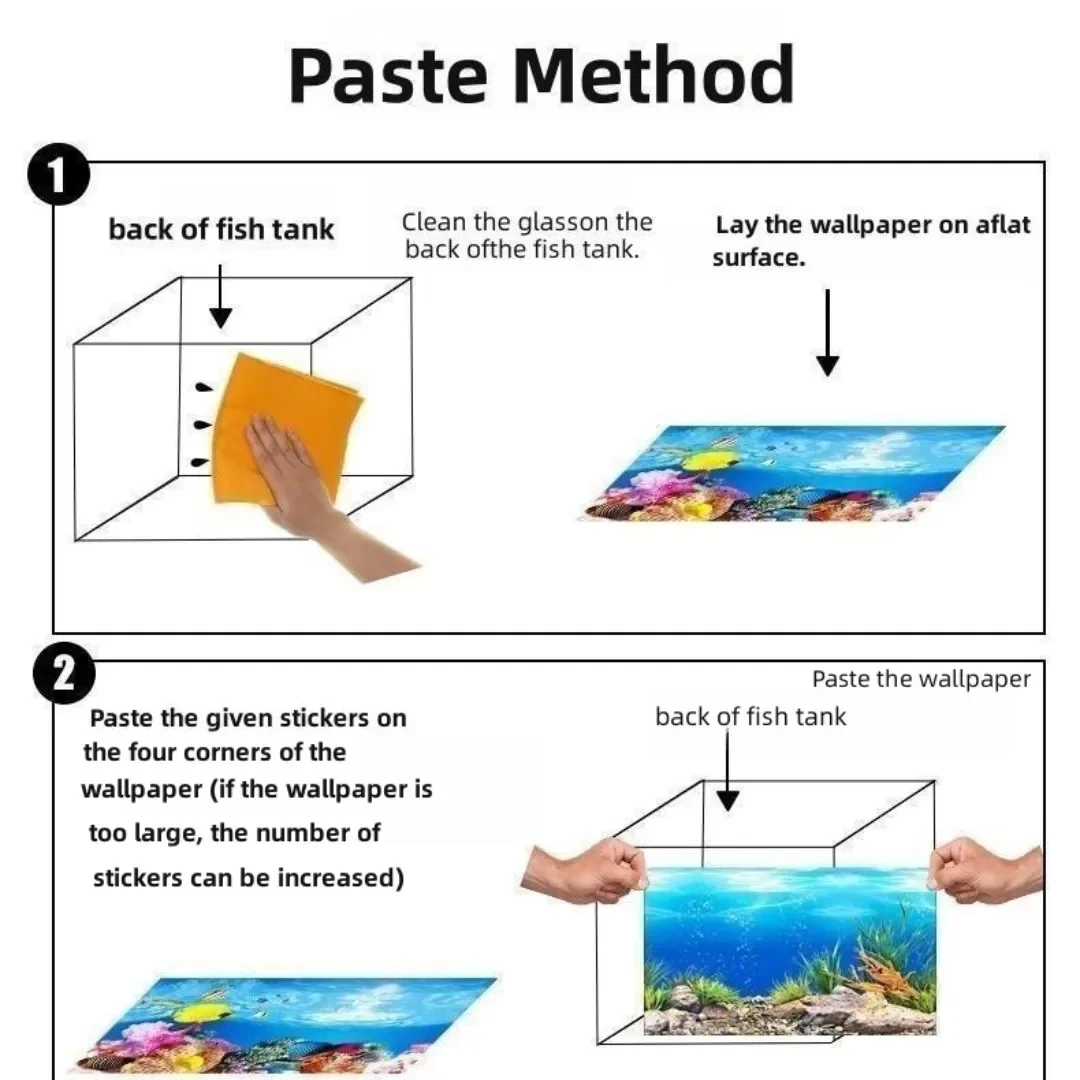 Autocollant 3D de Fond d'Aquar - Aquarium Innovative Marine avis et prix