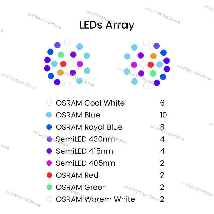 Lampe LED pour aquarium marin  - Aquarium Marine Salt avis et prix